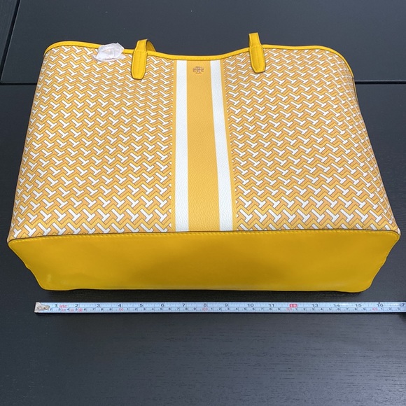 Tory Burch Yellow Tote Bag - Picture 11 of 13